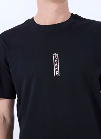 Jack & Jones Bisiklet Yaka Siyah Erkek T-Shirt 12288527_JCOAIR TEE SS CREW NECK BS