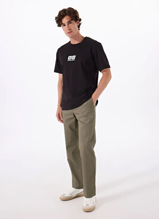 Jack & Jones Bisiklet Yaka Siyah Erkek T-Shirt 12288516_JORMINDFUL TEE SS CREW NEC