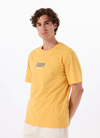 Turuncu Erkek Rahat T-Shirt 12288516_JORMINDFUL TEE SS CREW NEC