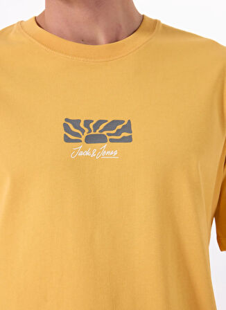 Turuncu Erkek Rahat T-Shirt 12288516_JORMINDFUL TEE SS CREW NEC