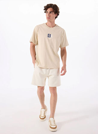 Jack & Jones Bisiklet Yaka Gri Erkek T-Shirt 12288516_JORMINDFUL TEE SS CREW NEC