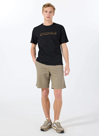 Jack & Jones Bisiklet Yaka Siyah Erkek T-Shirt 12288566_JORX90 TEE SS CREW NECK BS