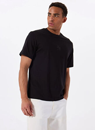 Jack & Jones Bisiklet Yaka Siyah Erkek T-Shirt 12288374_JPRBLULOGO TEE SS CREW NEC