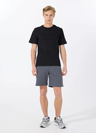 Jack & Jones Bisiklet Yaka Siyah Erkek T-Shirt 12288523_JPRBLUPACER TEE SS CREW NE