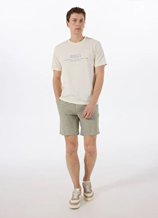Jack & Jones Bisiklet Yaka Beyaz Erkek T-Shirt 12288375_JORREMINDER TEE SS CREW NE
