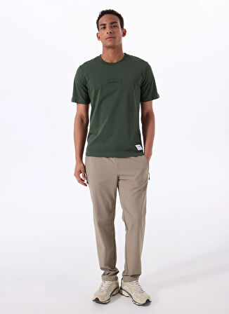 Jack & Jones Bisiklet Yaka Koyu Yeşil Erkek T-Shirt 12288524_JORSTUDIO TEE SS CREW NECK