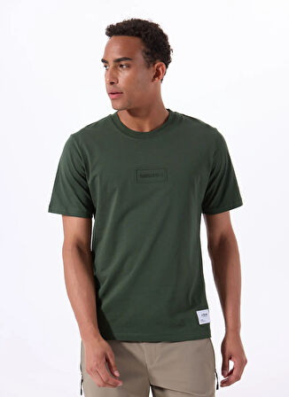 Jack & Jones Bisiklet Yaka Koyu Yeşil Erkek T-Shirt 12288524_JORSTUDIO TEE SS CREW NECK