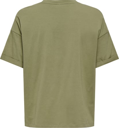 Only Onlcia S/S Foldup Prnt Top Kadın T-shirt 15366009