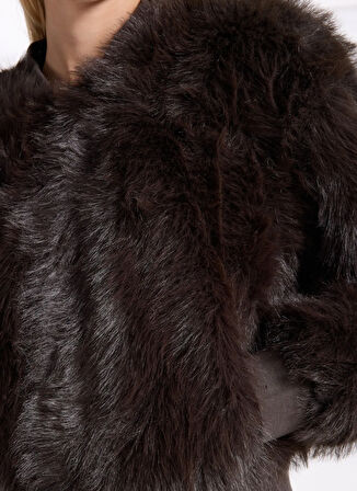 Only Antrasit Kadın Mont ONLMANNY FAUX FUR BOMBER CC OTW