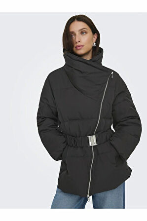 Only Chıka Lıfe Belted Puffer Kadın Ceket 15356918