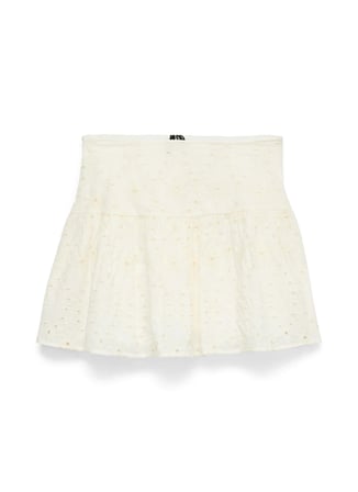 Vero Moda Beyaz Kadın Etek VMHAY HW SHORT SKIRT