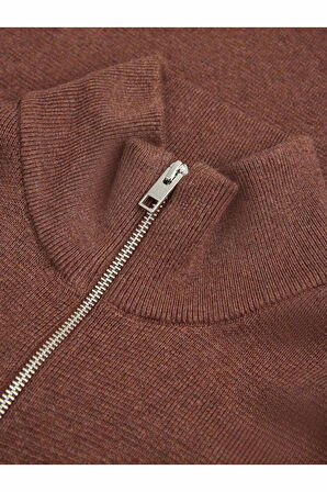 Jack Jones Blamılano Fermuarlı YakaRelax Fit  Erkek Kazak 12259664