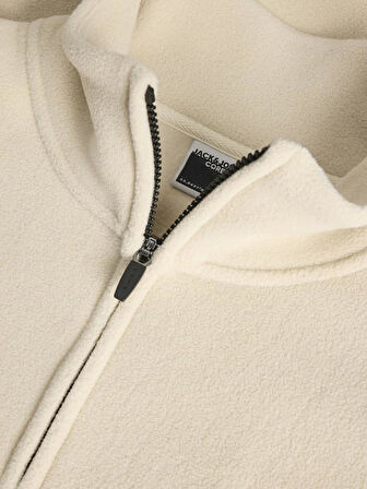 Jack Jones Poınt Fleece Fermuarlı Yaka Erkek Polar 12285670