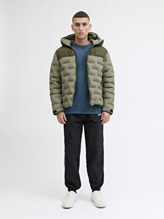 Jack Jones Poınt Heat Quılted Puffer Erkek Ceket 12285932