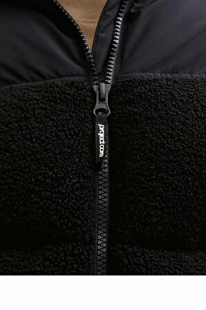 Jack Jones Flare Teddy Puffer Erkek Ceket 12286050