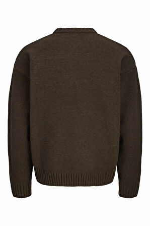 Jack Jones Crest Loose Fit Erkek Kazak 12287251