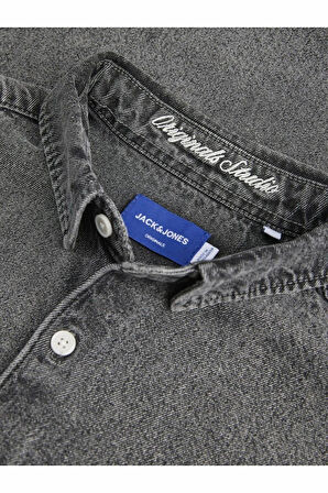 Jack Jones Norrebro Denim Loose Fit Erkek Jean Gömlek 12282775