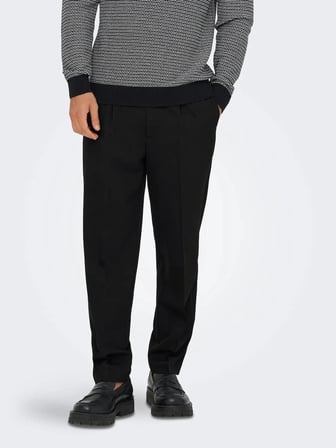 Only & Sons Erkek Chino Siyah Pantolon - 22035160