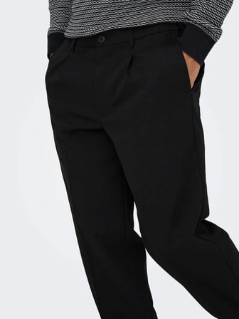 Only & Sons Erkek Chino Siyah Pantolon - 22035160