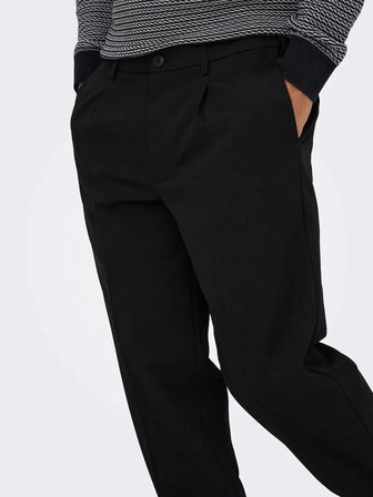 Only & Sons Erkek Chino Siyah Pantolon - 22035160
