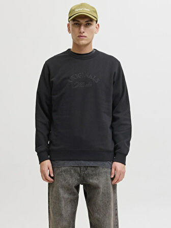 Jack Jones Bleecker Brandıbg Relax Fit Erkek Sweat 12286775