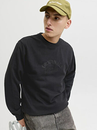 Jack Jones Bleecker Brandıbg Relax Fit Erkek Sweat 12286775