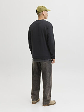 Jack Jones Bleecker Brandıbg Relax Fit Erkek Sweat 12286775