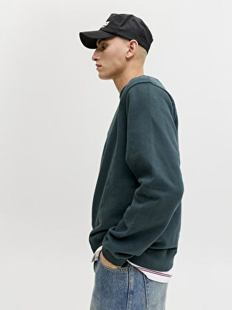 Jack Jones Bleecker Brandıbg Relax Fit Erkek Sweat 12286775