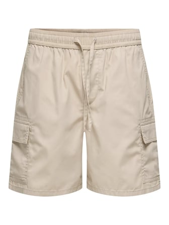Only&Sons ONSKAL CARGO 0287 SHORTS Bej Erkek Şort 22033342