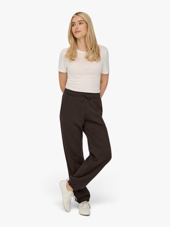 ONLBEST CUFF PANT SWT Kadın Kahverengi Eşofman Altı - 15357504