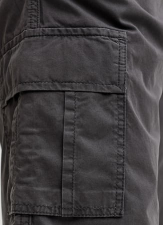 Jack & Jones Gri Erkek Kargo Şort 12292263 JPSTCOLE MATTY CARGO SHORT