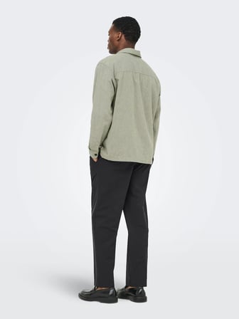 Only & Sons Onssinus Tapered Loose Flex 0367 Pants Erkek Pantolon Siyah (22037322)