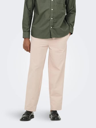 Only & Sons Onssinus Tapered Loose Flex 0367 Pants Erkek Pantolon Gri (22037322)