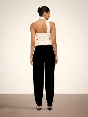 Only JdyGeggo Life Belt Pant JRS NOOS Kadın Pantolon Siyah (15360117)