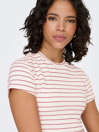 Only Onlanıts S/S O-Neck Kadın Crop T-shirt 15368322