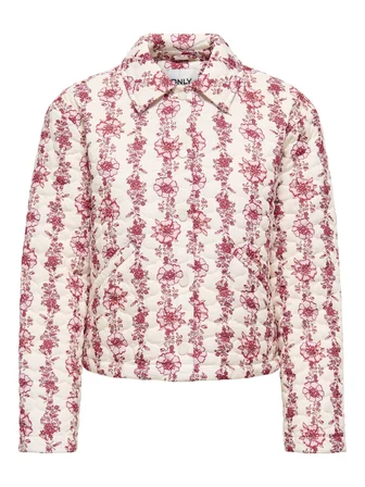 ONLBIANA QUILT JACKET CC OTW Kadın Beyaz Mont - 15361117