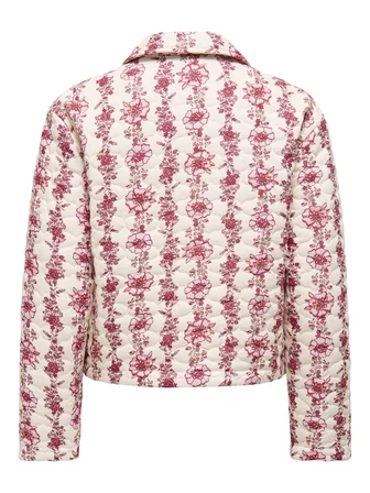 ONLBIANA QUILT JACKET CC OTW Kadın Beyaz Mont - 15361117