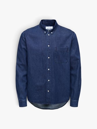 ONSORSON REGULAR YFM DNM SHIRT NOOS Erkek Mavi  - 22036600