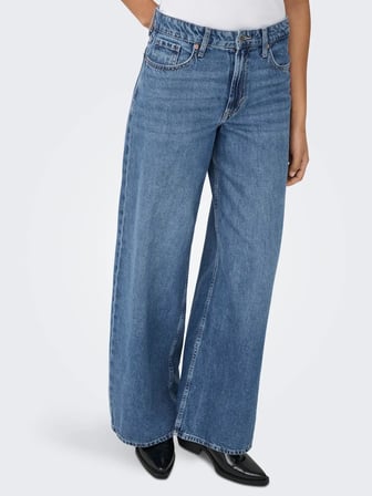 Only Sılky Soft Wide Leg Kadın Jean Pantolon 15369052