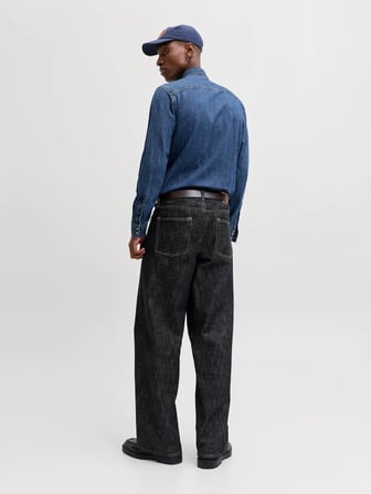 Jack Jones Western Erkek Jean Gömlek 12289219