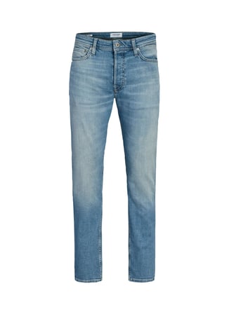 Jack & Jones Mavi Erkek Tapered Fit Denim Pantolon 12289083 JJIMIKE JJORGINAL JOS 511