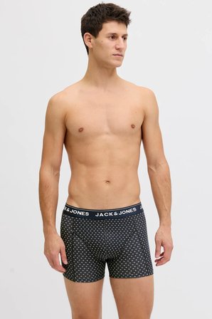 Jack & Jones JACPALMTREE 3’lü Boxer Seti Erkek Rahat Esnek Desenli 