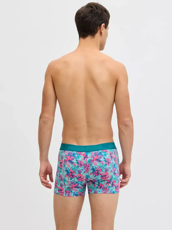 Jack Jones Exotıc Leaves 3 Lü Paket Erkek Boxer 12291162