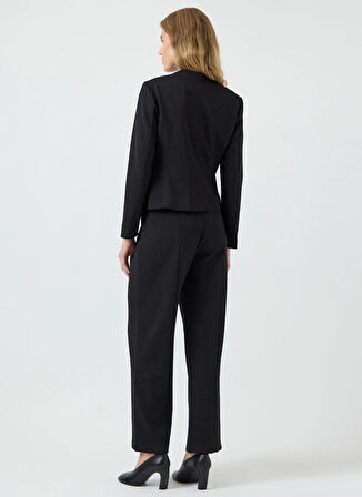 Yas Orta Bel Regular Fit Siyah Kadın Pantolon YASFAVO HMW ANKLE PANT S.