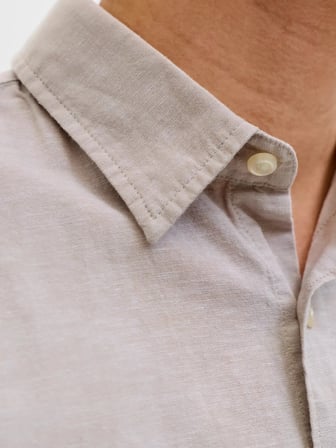 Jack&Jones Jjebreeze Keten Karışımlı Erkek Gömlek 12288595