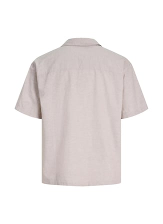 Jack & Jones Bej Erkek Regular Fit Gömlek 12288594 JJEBREEZE RESORT SHIRT