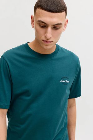 Jack & Jones JJBRANDON Bisiklet Yaka Kısa Kollu Erkek T-Shirt 