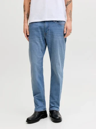 Jack Jones Clark Basıc Regular Fit Erkek Jean Pantolon 12293552
