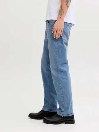 Jack Jones Clark Basıc Regular Fit Erkek Jean Pantolon 12293552