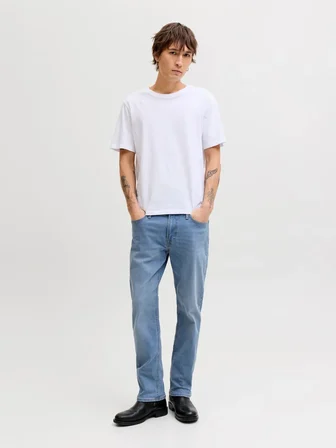 Jack Jones Clark Basıc Regular Fit Erkek Jean Pantolon 12293552
